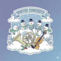 School Winter Concert Clip Art